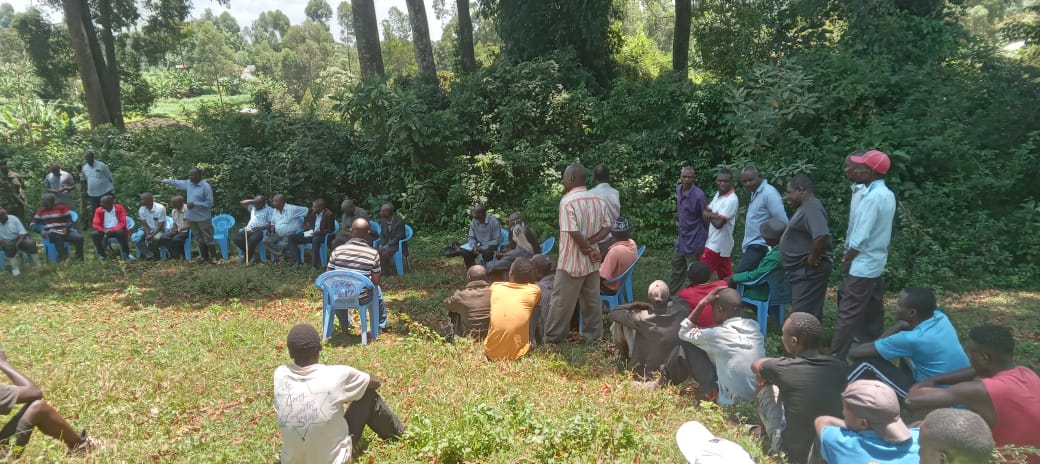 KAFU VC engaging the neighbouring community from Muhudu and Maganda