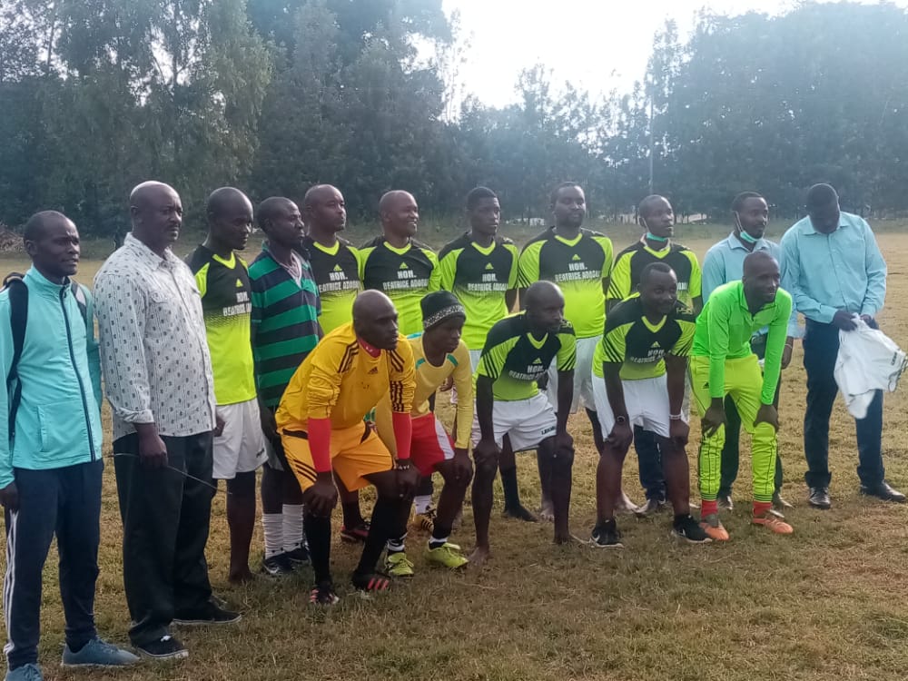 KAFU football staff team